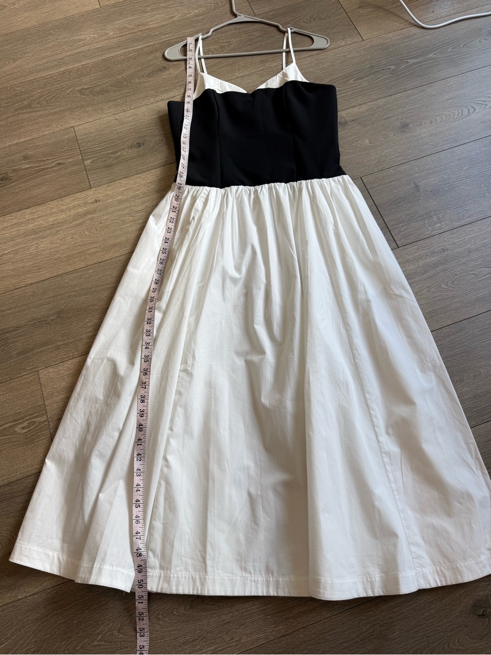 By Anthropologie Twofer Peekaboo Midi Dress NWT Size Medium - Picture 10 of 13
